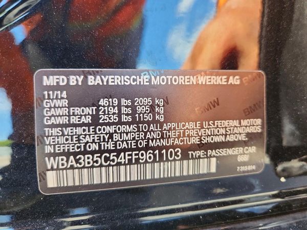 2015 BMW 328