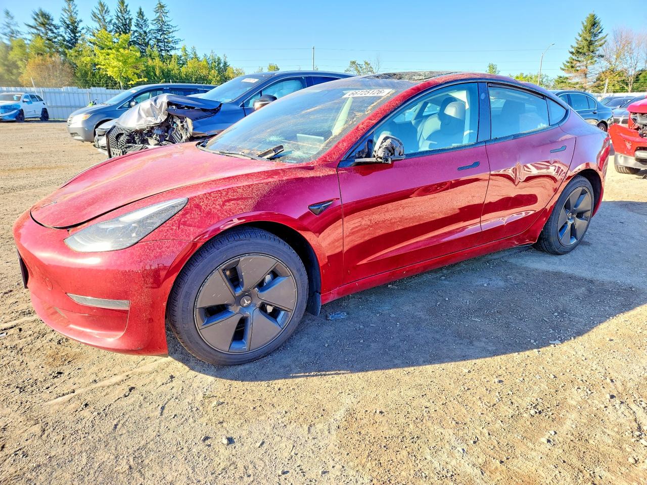 2023 TESLA MODEL 3 — Front 3/4