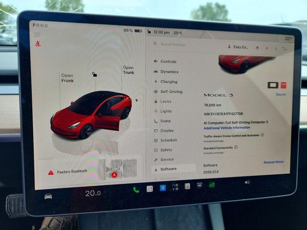 2023 TESLA MODEL 3 — ODOM