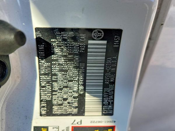 2017 TOYOTA CAMRY LE/SE/XLE/XSE — VINS