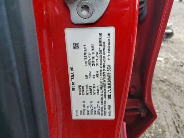 2021 TESLA MODEL 3