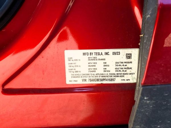2023 TESLA MODEL X