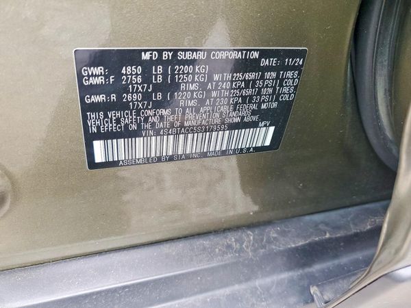 2025 SUBARU OUTBACK
