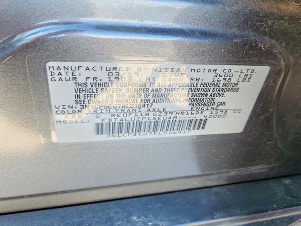 2019 NISSAN KICKS