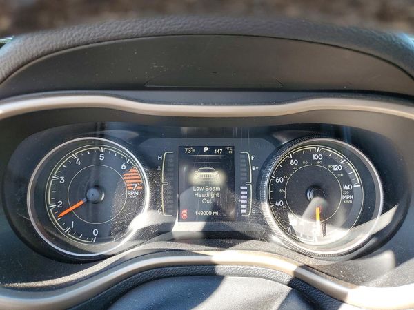 2016 JEEP CHEROKEE Latitude/Longitude/North