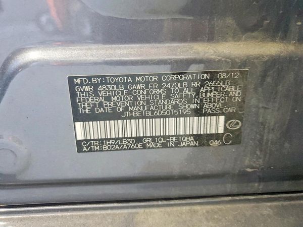 2013 LEXUS GS 350