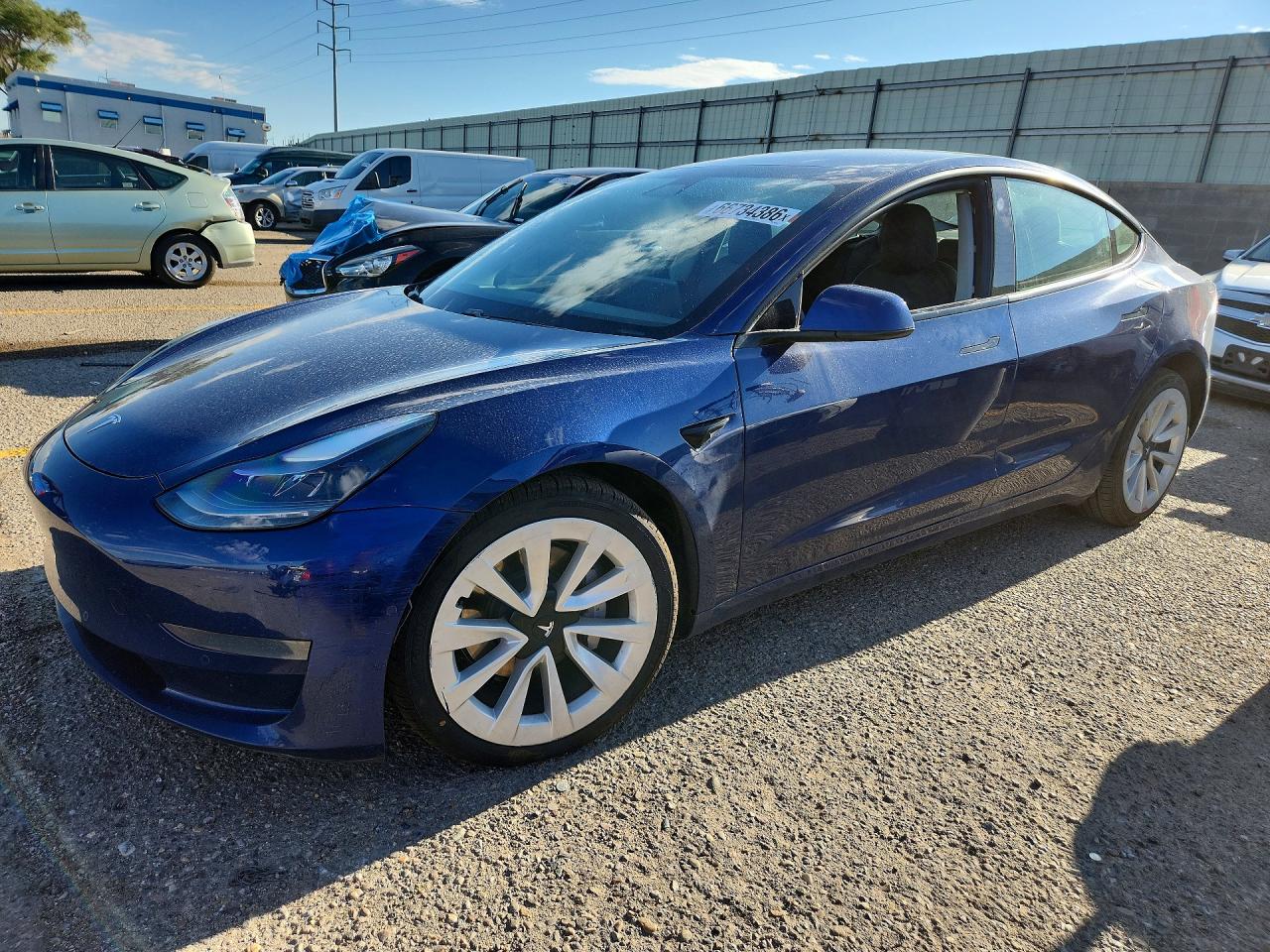 2021 TESLA MODEL 3 — Front 3/4