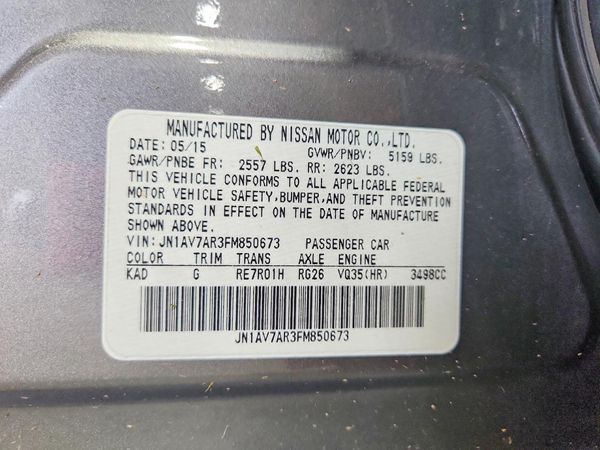 2015 INFINITI Q50 HYBRID