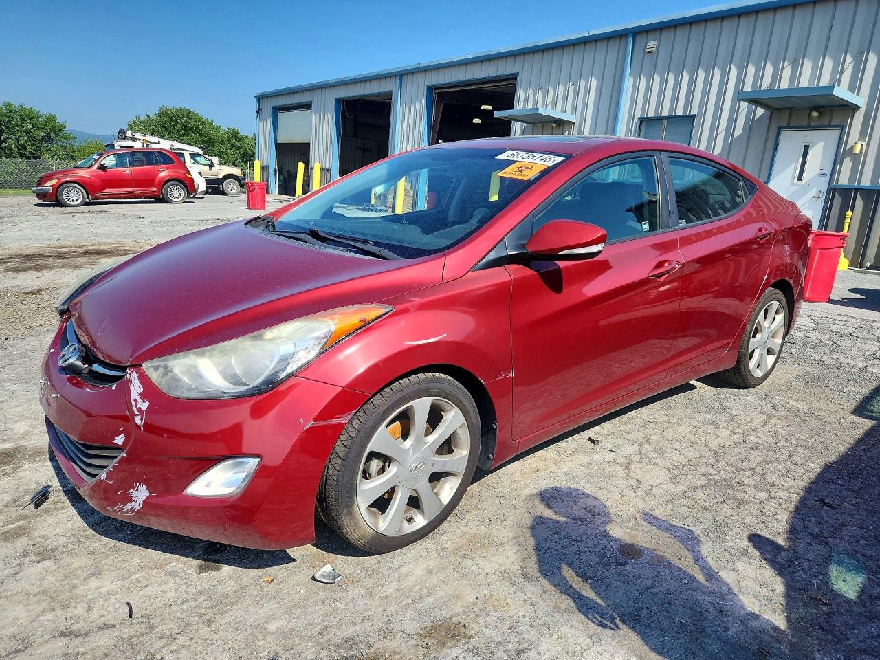 2013 HYUNDAI ELANTRA — Front 3/4