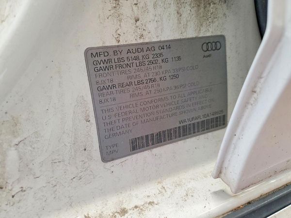 2014 AUDI A4 ALLROAD