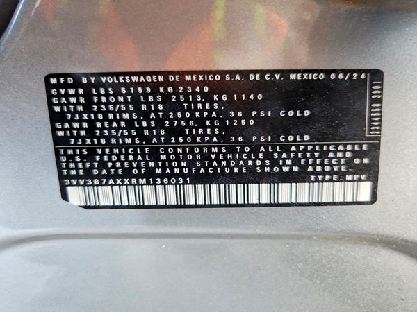 2024 VOLKSWAGEN TIGUAN SE Wolfsburg Edition