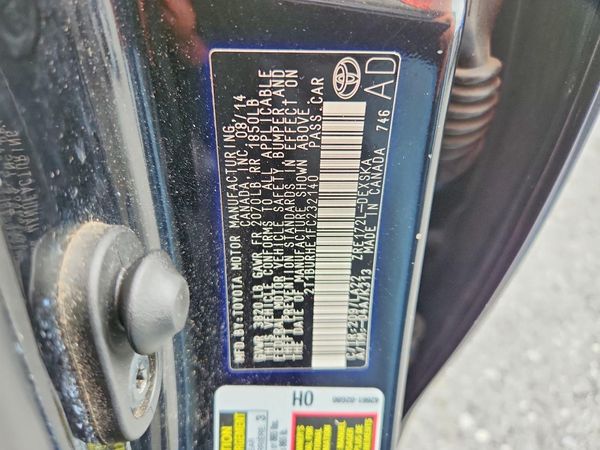 2015 TOYOTA COROLLA L/LE