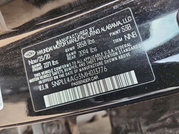 2021 HYUNDAI ELANTRA SE