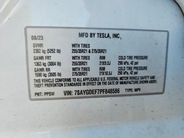 2023 TESLA MODEL Y
