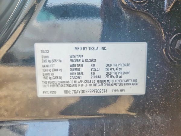 2023 TESLA MODEL Y