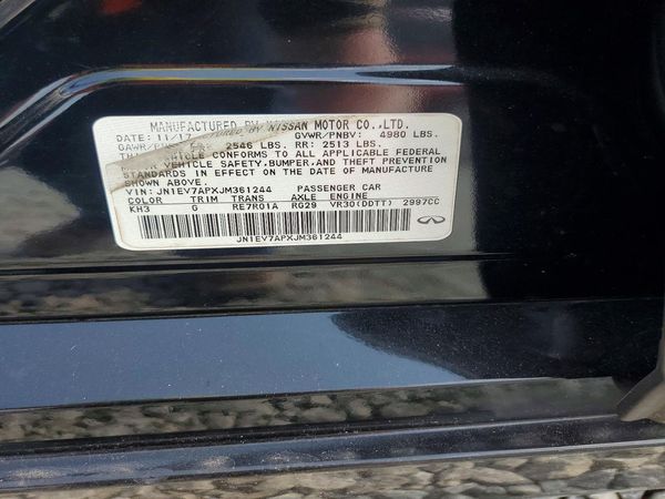 2018 INFINITI Q50