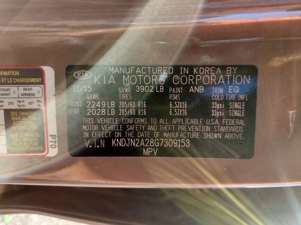 2016 KIA SOUL
