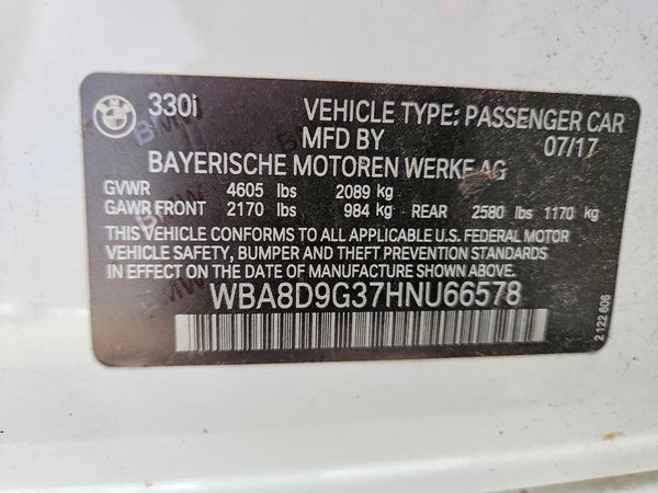 2017 BMW 330 xDrive