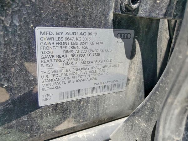2019 AUDI Q7