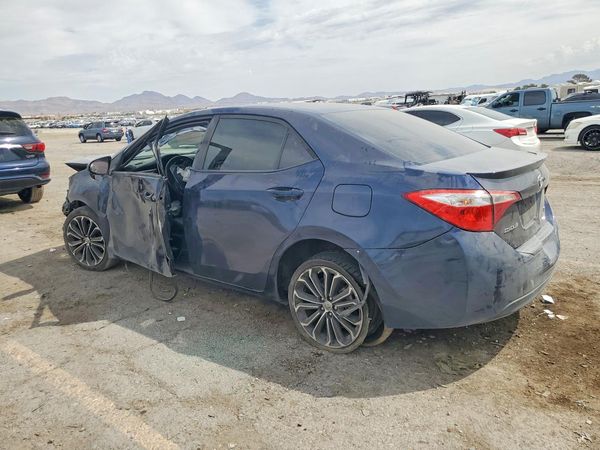 2016 TOYOTA COROLLA L/LE — DSRA