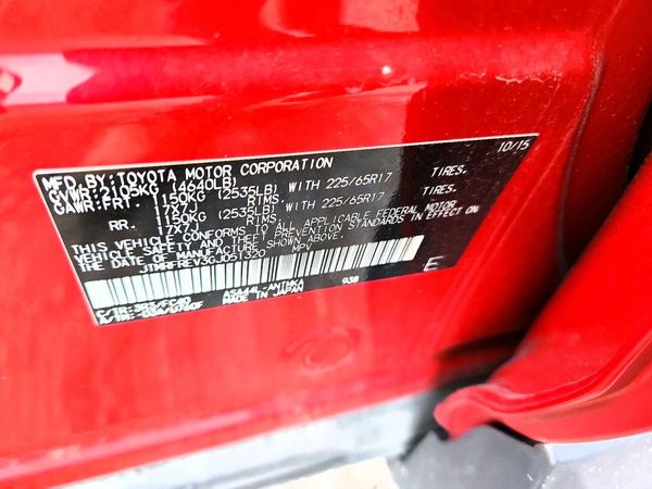2016 TOYOTA RAV4