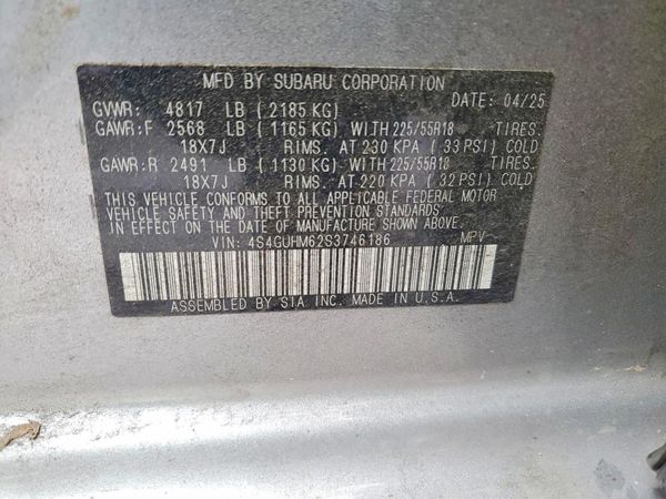 2025 SUBARU CROSSTREK