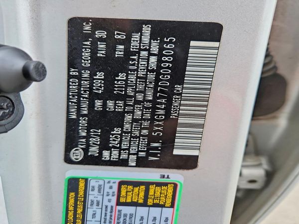2013 KIA OPTIMA