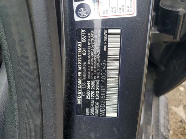 2020 MERCEDES-BENZ CLS CLS450-4M