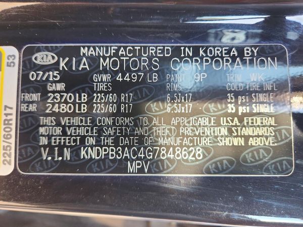 2016 KIA SPORTAGE LX w/Popular Pkg