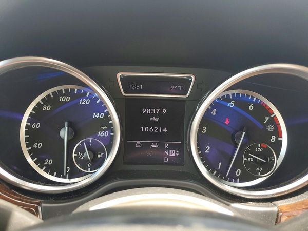 2012 MERCEDES-BENZ ML