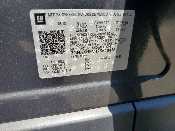 2018 CHEVROLET EQUINOX
