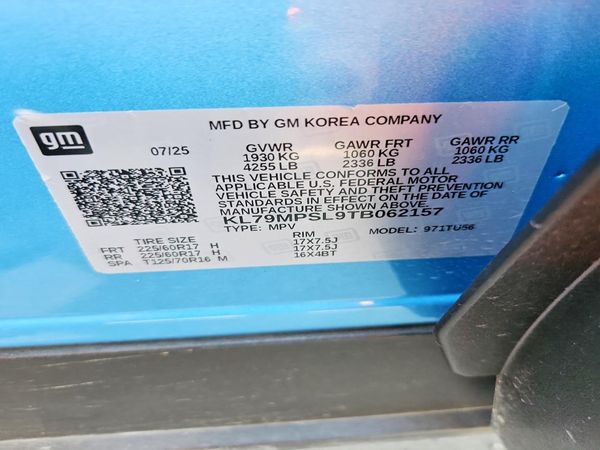 2026 CHEVROLET TRAILBLAZER