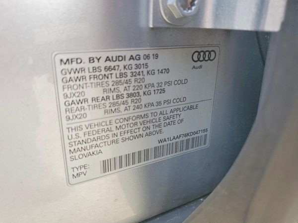 2019 AUDI Q7