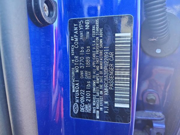 2023 HYUNDAI VENUE SEL, Limited