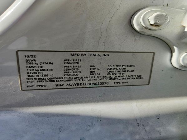 2023 TESLA MODEL Y