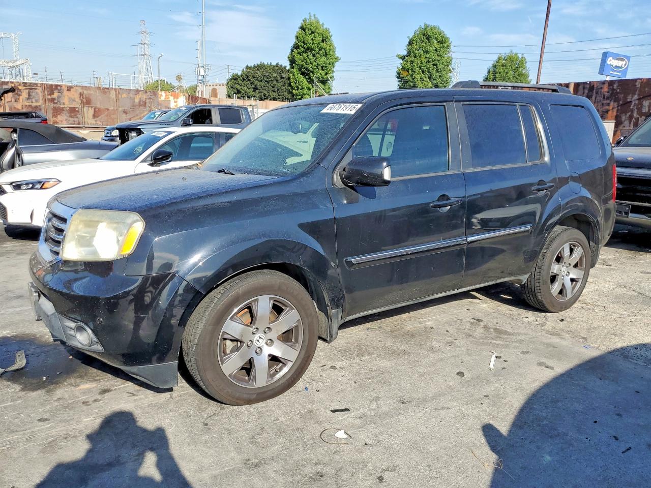 2015 HONDA PILOT TOURING — Front 3/4