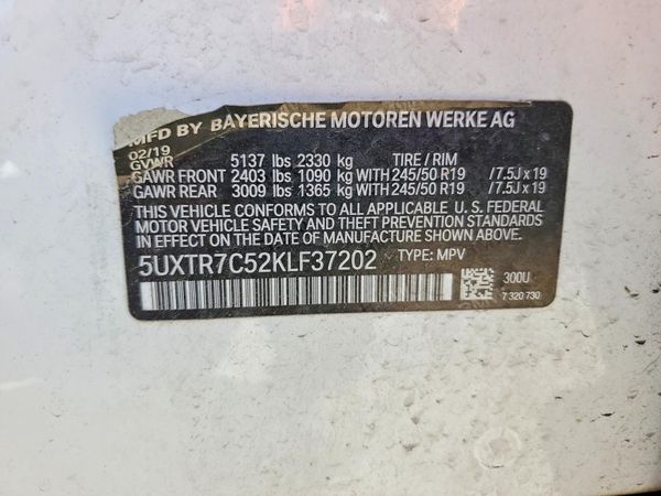 2019 BMW X3
