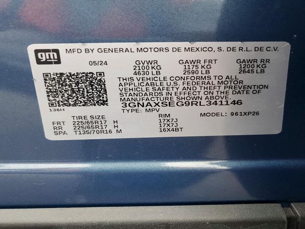 2024 CHEVROLET EQUINOX LS