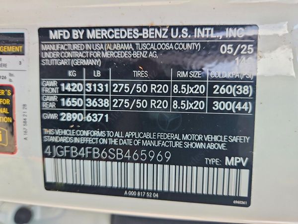 2025 MERCEDES-BENZ GLE GLE350 4MATIC