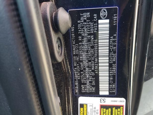 2024 TOYOTA CAMRY XSE