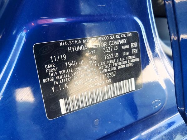 2020 HYUNDAI ACCENT SE and SEL