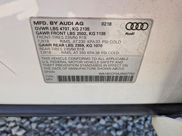 2018 AUDI Q3 Premium, Sport Premium
