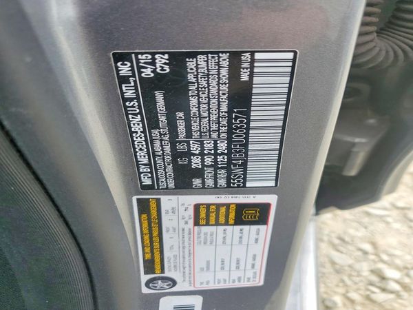 2015 MERCEDES-BENZ C Base