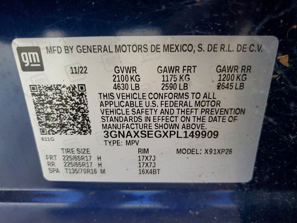 2023 CHEVROLET EQUINOX LS
