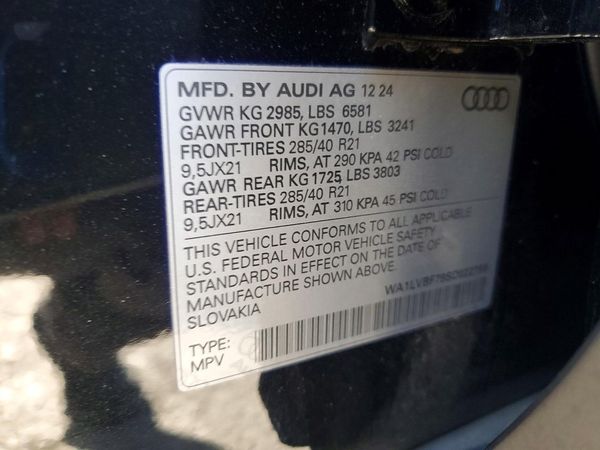 2025 AUDI Q7 quattro Premium Plus