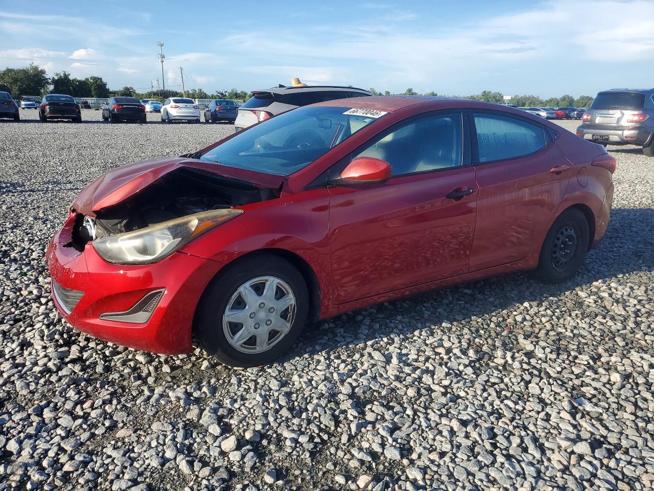 2016 HYUNDAI ELANTRA — Front 3/4