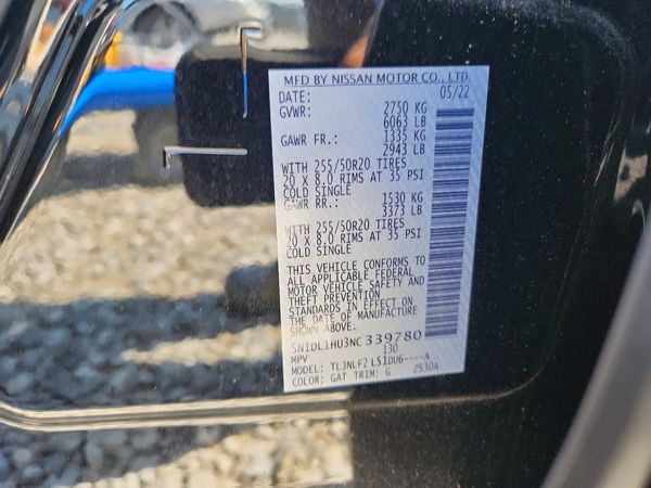2022 INFINITI QX60 Autograph