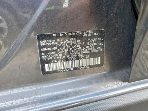 2024 SUBARU CROSSTREK