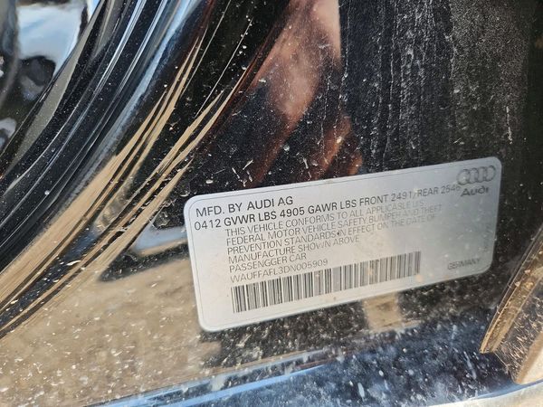2013 AUDI A4 quattro Premium Plus