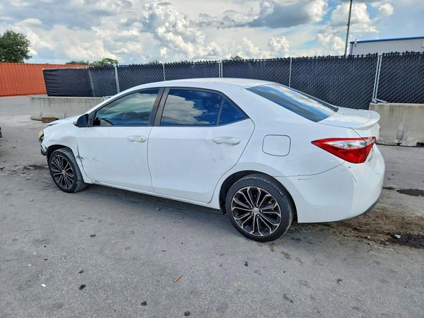 2016 TOYOTA COROLLA L/LE